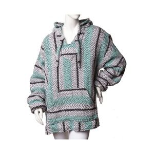 Mint / teal Baja Pullover